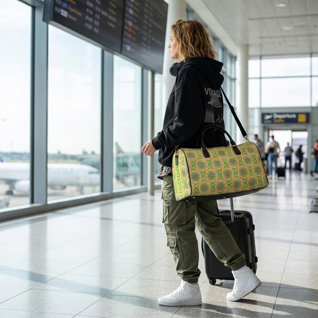 Marie Weekender Travel Bag in Good Afternoon
